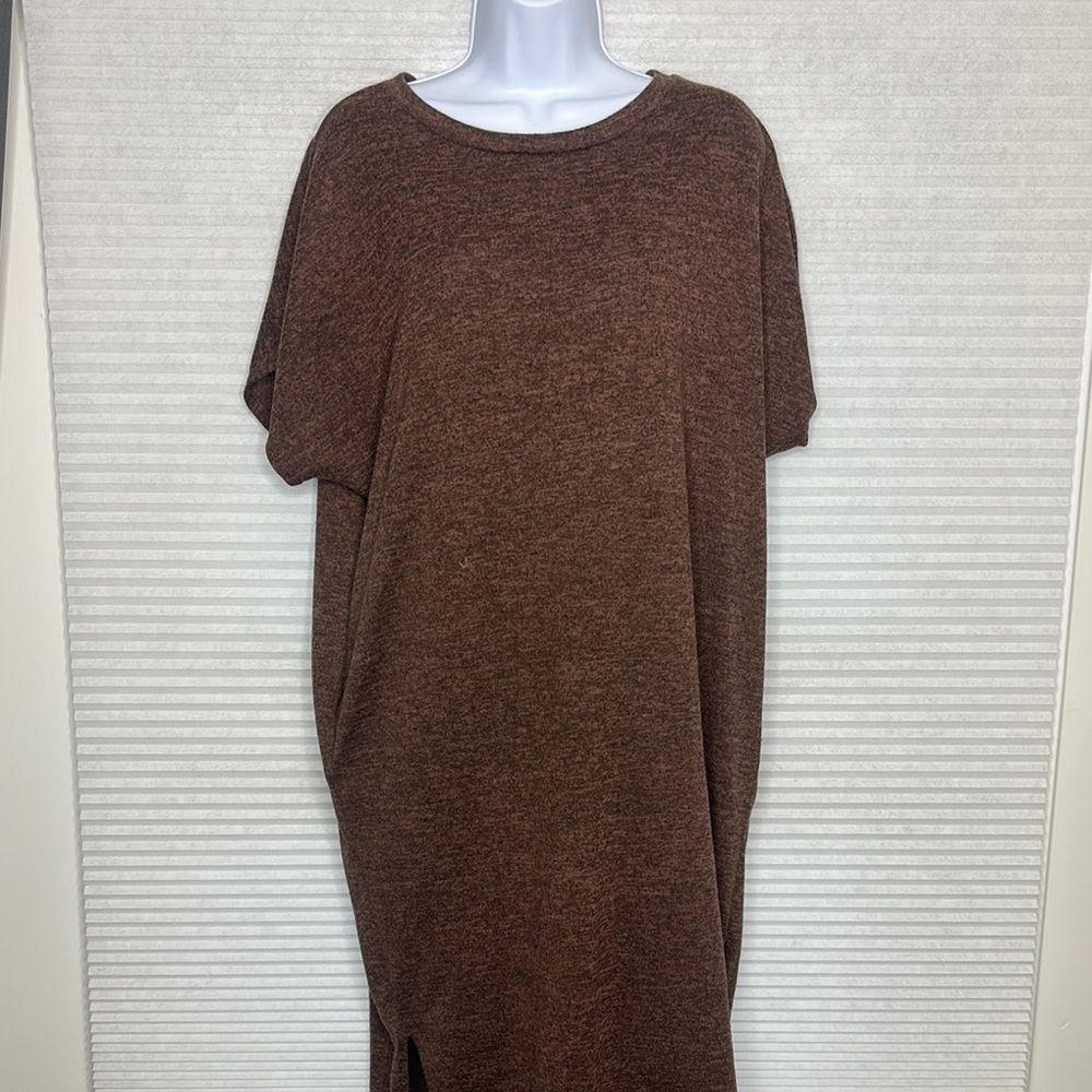 eesome Mauve High Low Dress